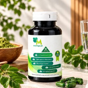 Moringa Capsules Bottle